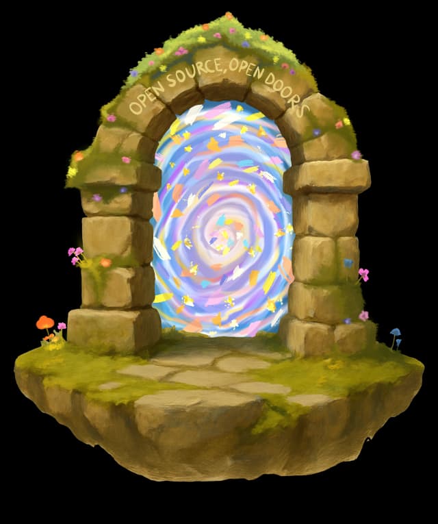 Open Source, Open Doors - Floating Island Portal
